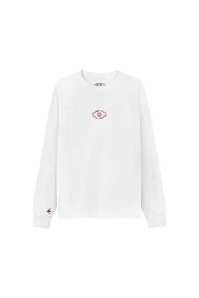 Feel Amazing Longsleeve - Paper White - LAB10streetwear