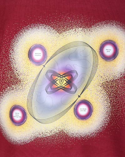 Flow & Grow - Burgundy - LAB10streetwear