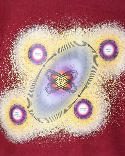 Flow & Grow - Burgundy - LAB10streetwear