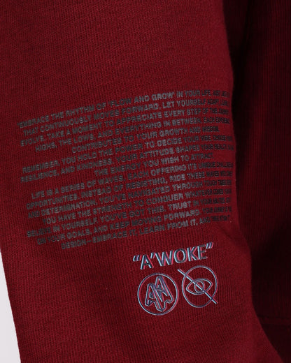 Flow & Grow - Burgundy - LAB10streetwear