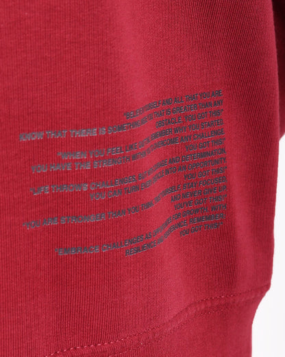 Flow & Grow - Burgundy - LAB10streetwear