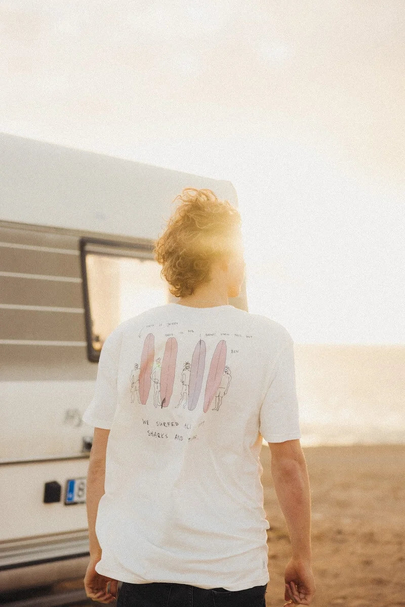 Surf.inc - Friends Tee - Vintage White - Lab10streetwear.nl