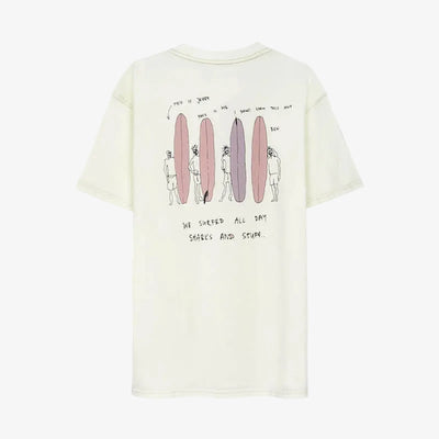 Surf.inc - Friends Tee - Vintage White - Lab10streetwear.nl