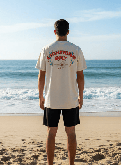 Groms T-Shirt - Off White - LAB10streetwear
