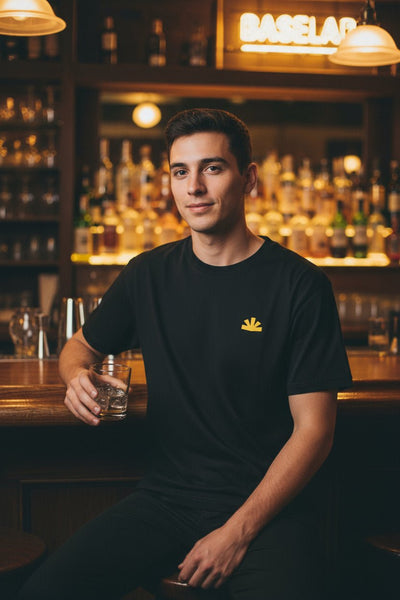 Icon T-Shirt - Zwart - LAB10streetwear