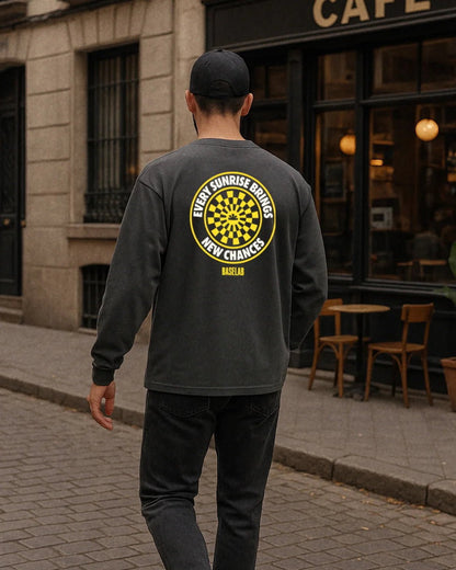 Infinite Longsleeve - Donkergrijs - LAB10streetwear