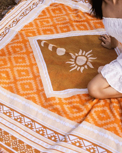 Jade Orange Blanket - LAB10STREETWEAR