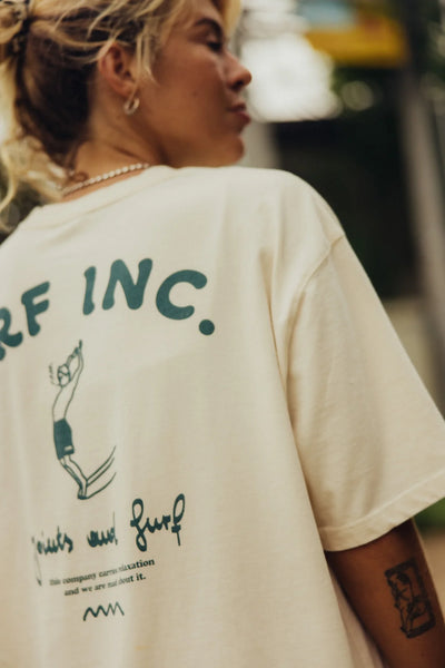 Surf.inc - Joints & Surf Tee - Super Natural - Lab10streetwear.nl