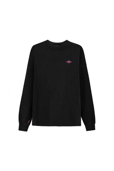 Kitty Longsleeve - Acid Black - LAB10streetwear
