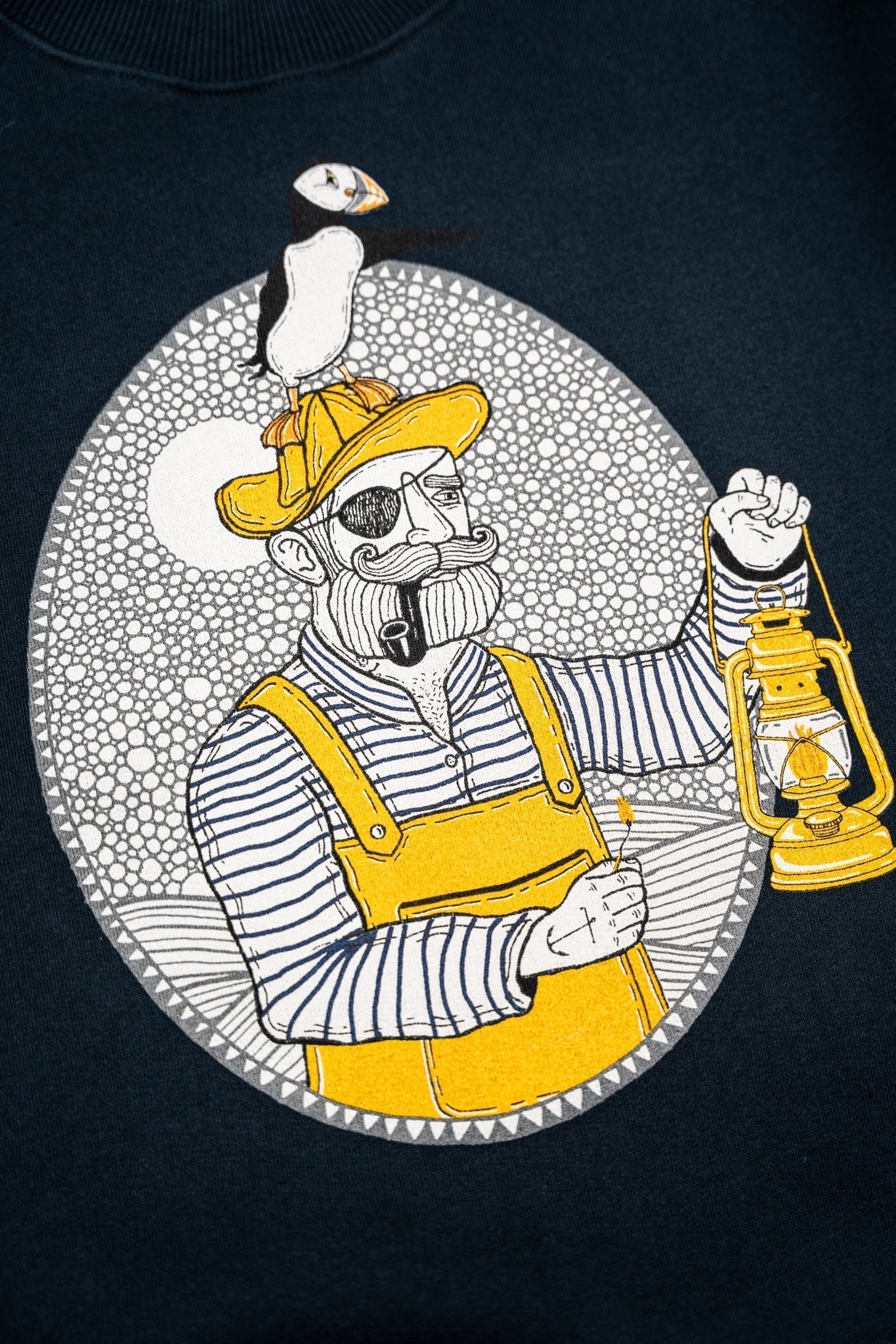 Light the Way Crewneck Sweater - Blueberry - LAB10streetwear