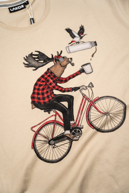 Off to Work T-Shirt - White Pepper - LAB10streetwear