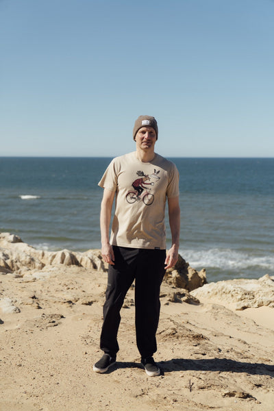 Off to Work T-Shirt - White Pepper - LAB10streetwear