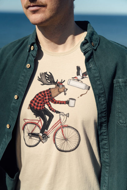 Off to Work T-Shirt - White Pepper - LAB10streetwear