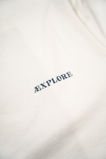 Out There T-Shirt - Star White - LAB10streetwear