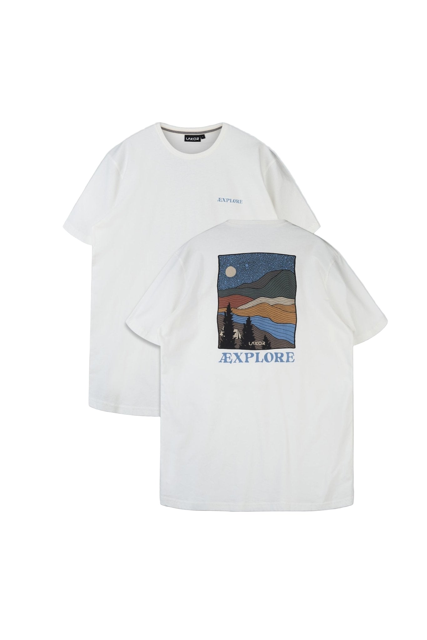 Out There T-Shirt - Star White - LAB10streetwear