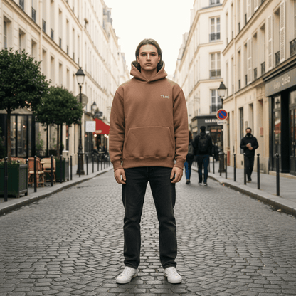 Premium Hoodie - Bruin - LAB10streetwear