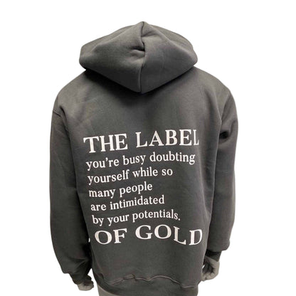 Premium Hoodie - Grijs - LAB10streetwear