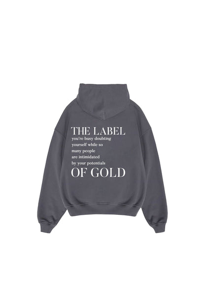 Premium Hoodie - Grijs - LAB10streetwear