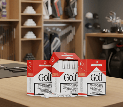 Set van 3 Red Golf Addiction Tee Packs - LAB10streetwear