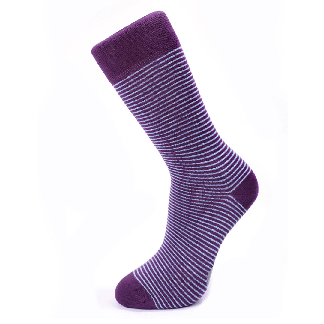 Sokken Geschenkdoos - Purple Stripes - LAB10streetwear