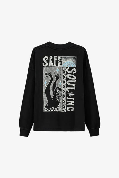 Soulinc Longsleeve - Acid Black - LAB10streetwear