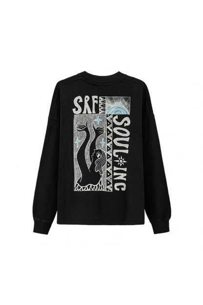 Soulinc Longsleeve - Acid Black - LAB10streetwear