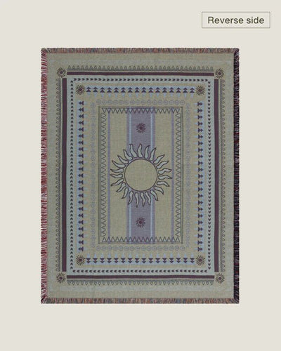 Sunset Burgundy Blanket - LAB10STREETWEAR