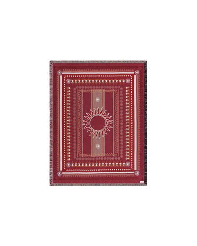 Sunset Burgundy Blanket - LAB10STREETWEAR