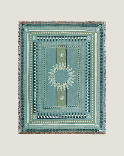 Sunset Green Blanket - LAB10STREETWEAR