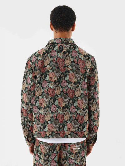 PXP Jas Bloemenpatroon - lab10streetwear.nl