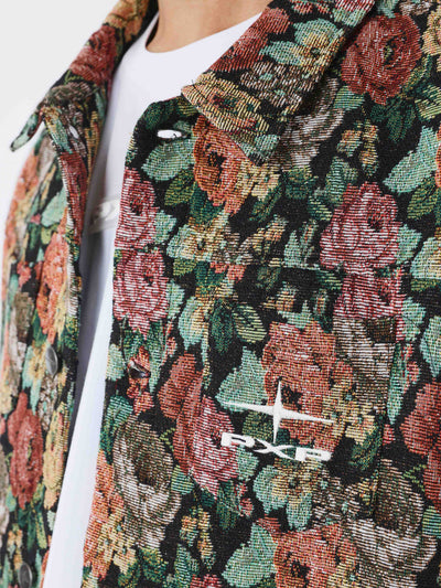 PXP Jas Bloemenpatroon - lab10streetwear.nl