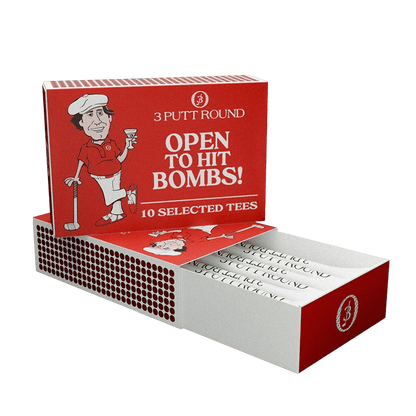 The Red Golf Tee Match Box - LAB10streetwear