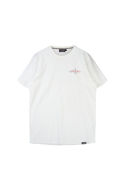 The Smoking Salmon T-Shirt - Star White - LAB10streetwear
