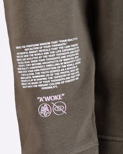 Thoughts Reality Reflection - Khaki - LAB10streetwear