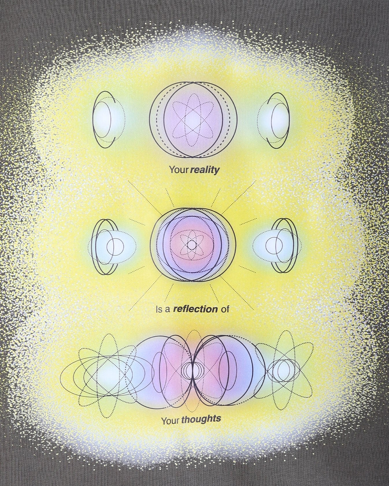 Thoughts Reality Reflection - Khaki - LAB10streetwear