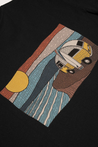 Trippin' T-Shirt - Moonless Night - LAB10streetwear