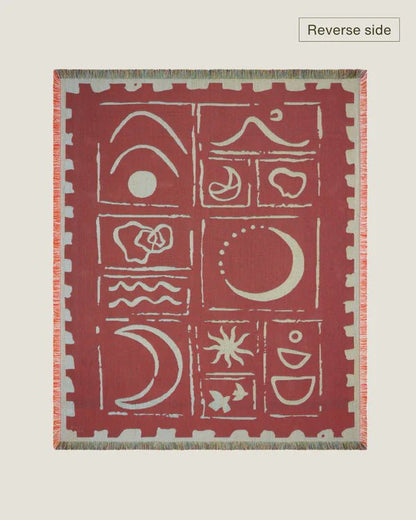 Zephyr Ruby Blanket - LAB10STREETWEAR